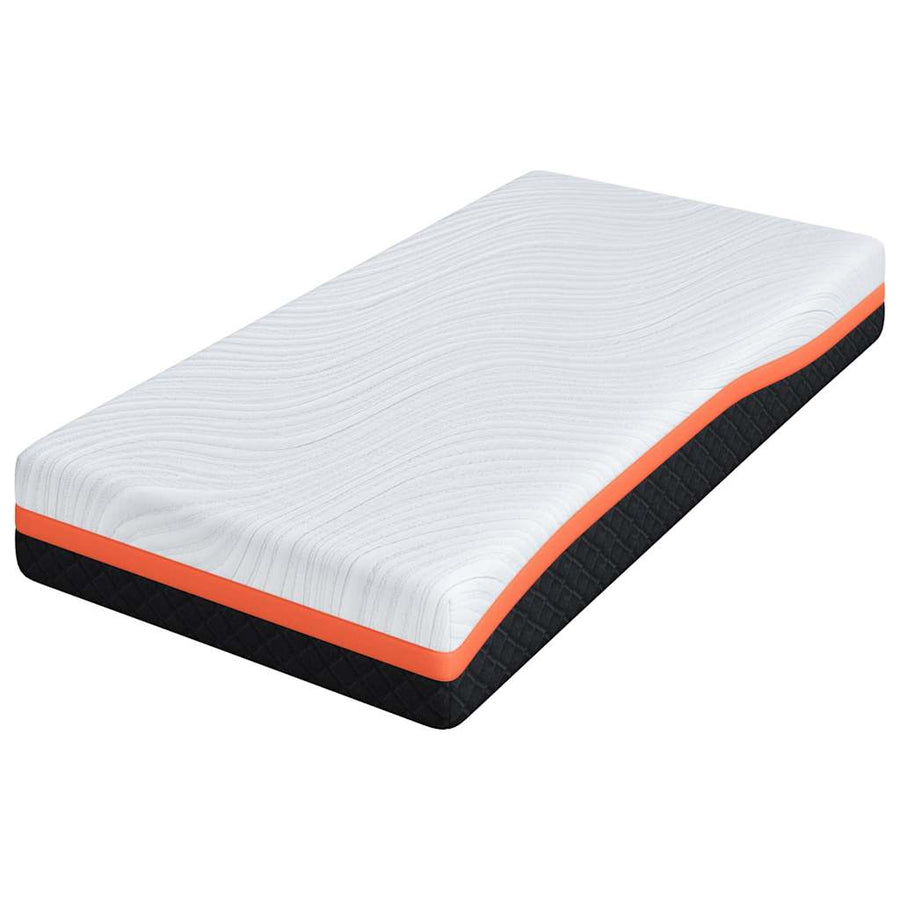 Matrassen Wit, Grijs 80 x 160 cm 100% polyester jacquard stof