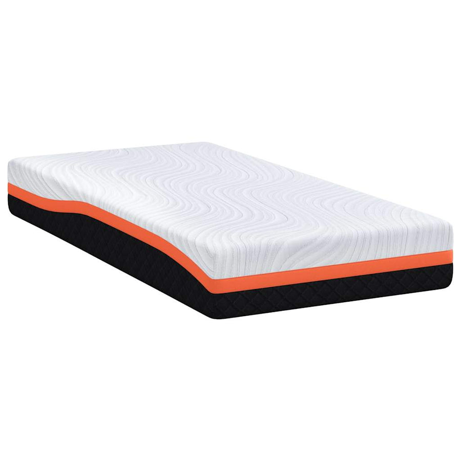 Matrassen Wit, Grijs 80 x 160 cm 100% polyester jacquard stof