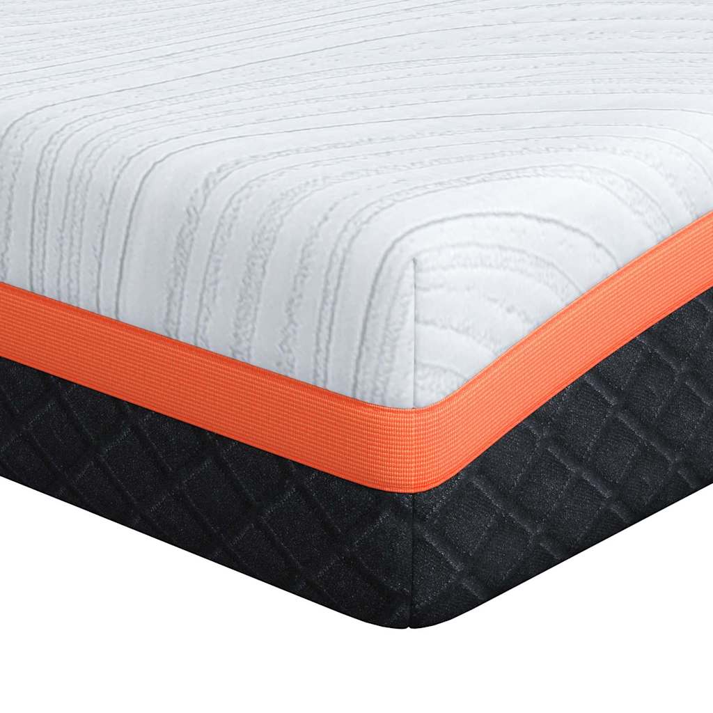 Matras Wit en zwart 70 x 200 cm Jacquard stof