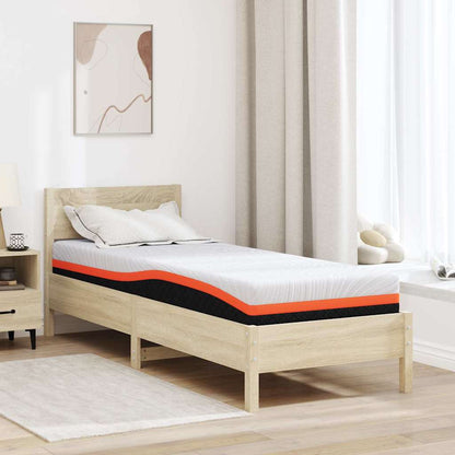 Matrassen Wit, Grijs 80 x 200 cm 100% polyester jacquard stof