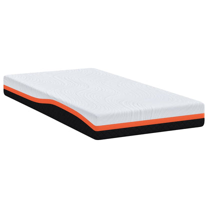Matrassen Wit, Grijs 90 x 190 cm 100% polyester jacquard stof
