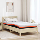 Matras 100x200 cm jacquard stof wit grijs