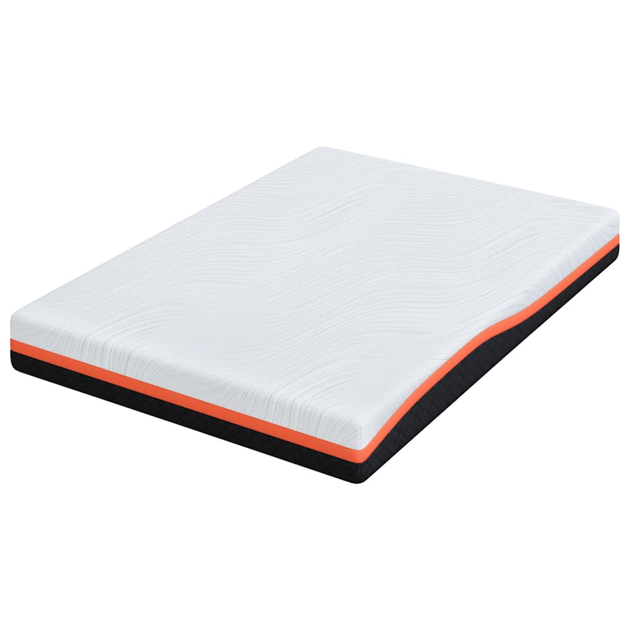 Matrassen Wit, Grijs 140 x 190 cm 100% polyester jacquard stof