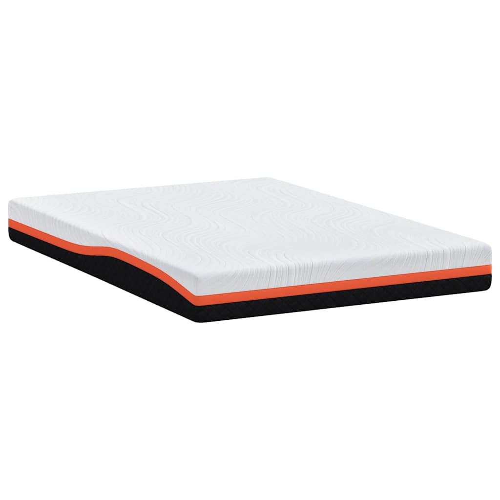 Matrassen Wit, Grijs 140 x 190 cm 100% polyester jacquard stof