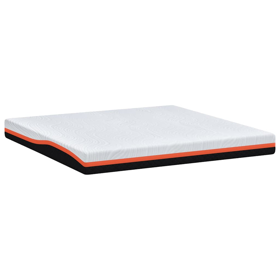 Matrassen Wit, Grijs 180 x 200 cm 100% polyester jacquard stof