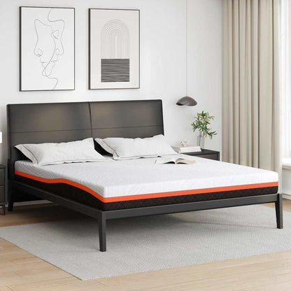 Matrassen Wit, Grijs 200 x 200 cm 100% polyester jacquard stof