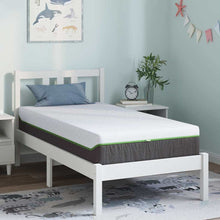 Matrassen Wit, Grijs 80 x 160 cm 100% polyester jacquard stof