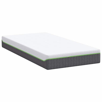 Matrassen Wit, Grijs 90 x 200 cm 100% polyester jacquard stof