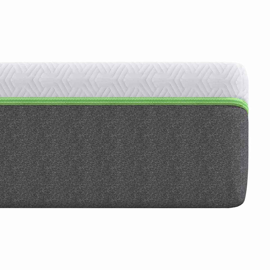 Matrassen Wit, Grijs 140 x 200 cm 100% polyester jacquard stof