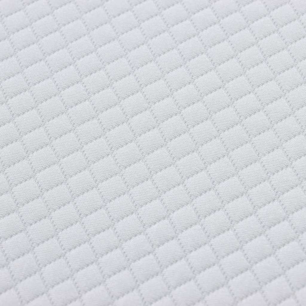Matrassen Wit, Grijs 70 x 200 cm 100% polyester jacquard stof
