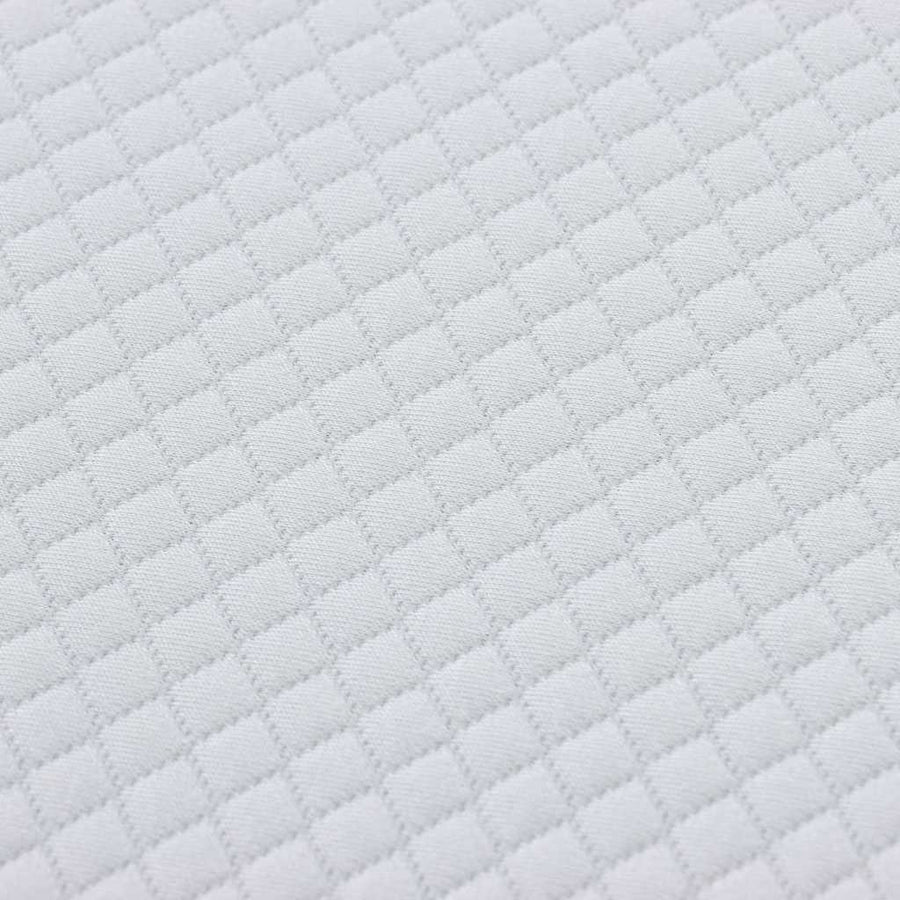 Matrassen Wit, Grijs 90 x 200 cm 100% polyester jacquard stof