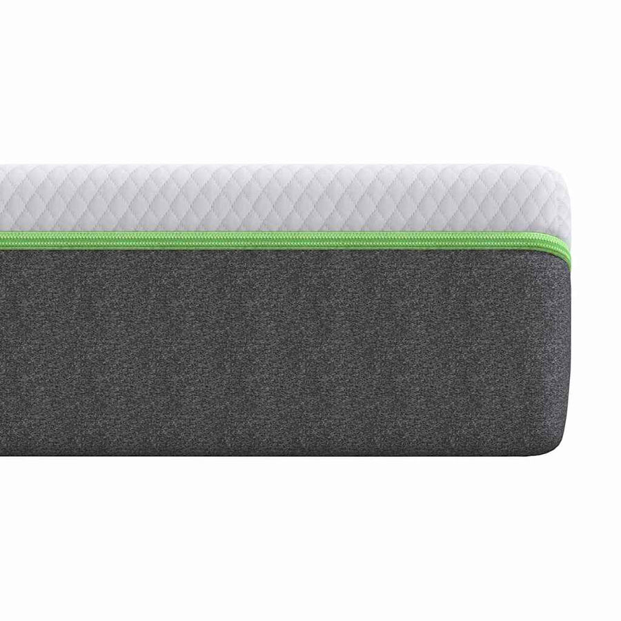 Matrassen Wit, Grijs 90 x 200 cm 100% polyester jacquard stof