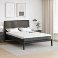 Matras 140x190 cm wit grijs jacquard stof