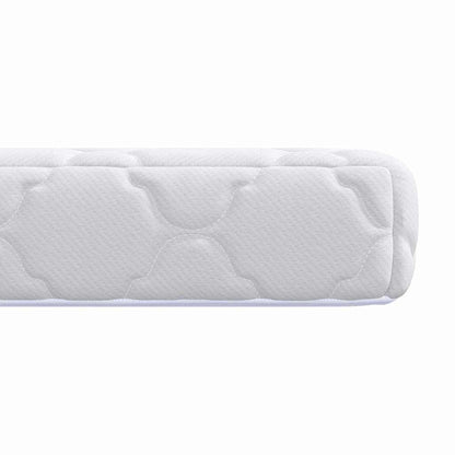 Matras Met Kokoslaag Wit 160 X 80 Cm Pu Schuim