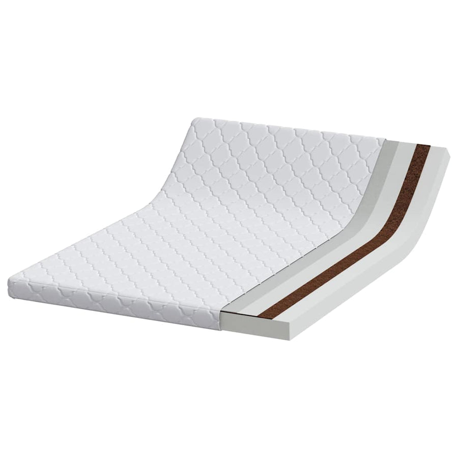 Matrassen Wit 200 x 140 cm 100% polyester stof