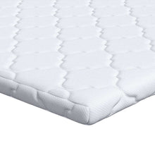 Matraspads Wit 120 x 200 cm Niet-plakkende polyester