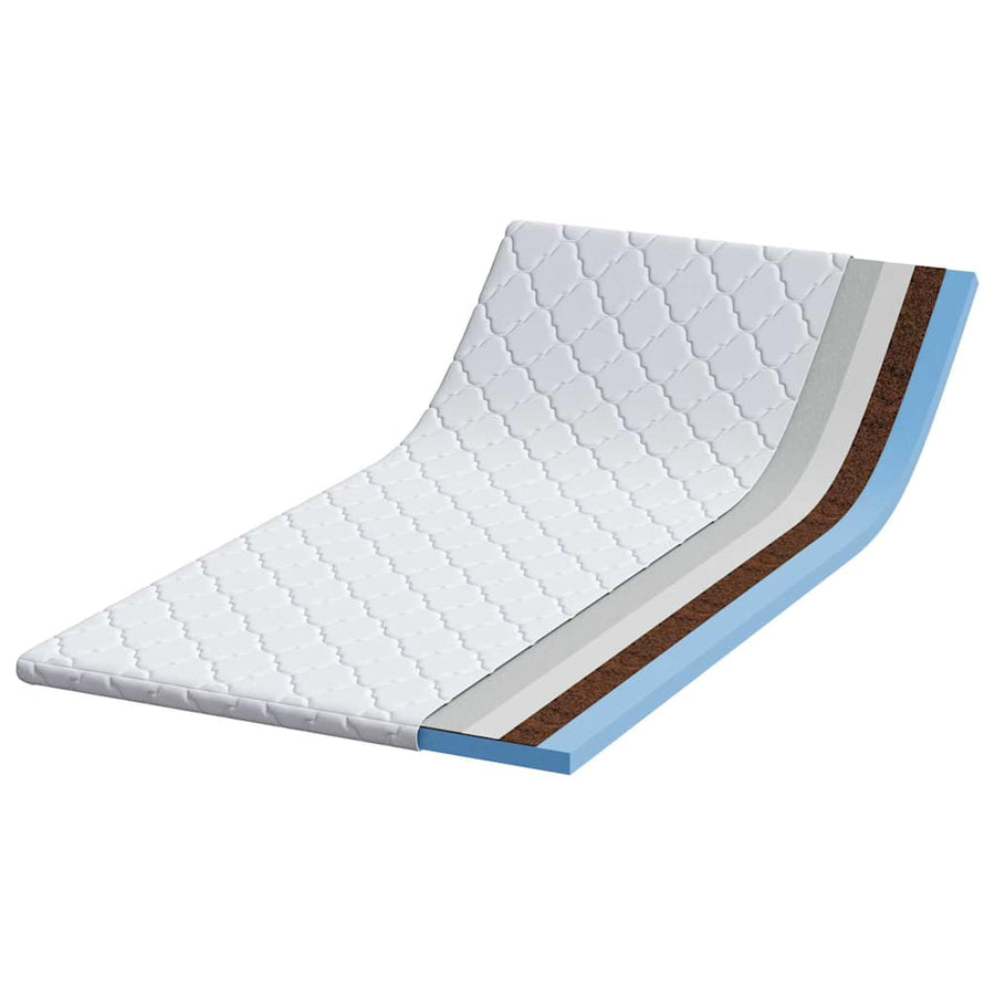 Matraspads Wit 140 x 190 cm Niet-plakkende polyester