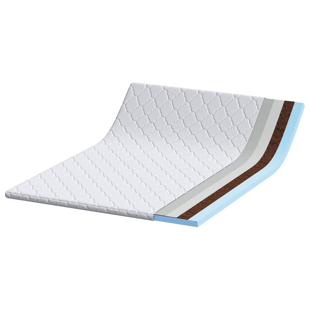 Matraspads Wit 140 x 200 cm Niet-plakkende polyester