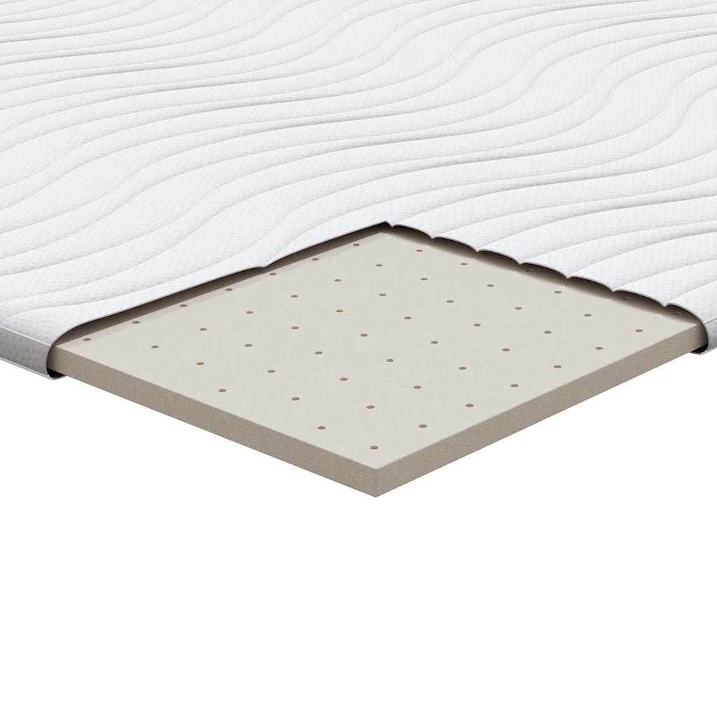 Matraspads Wit 120 x 200 cm Niet-plakkende polyester