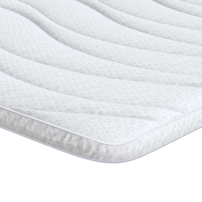 Matraspads Wit 140 x 190 cm Niet-plakkende polyester