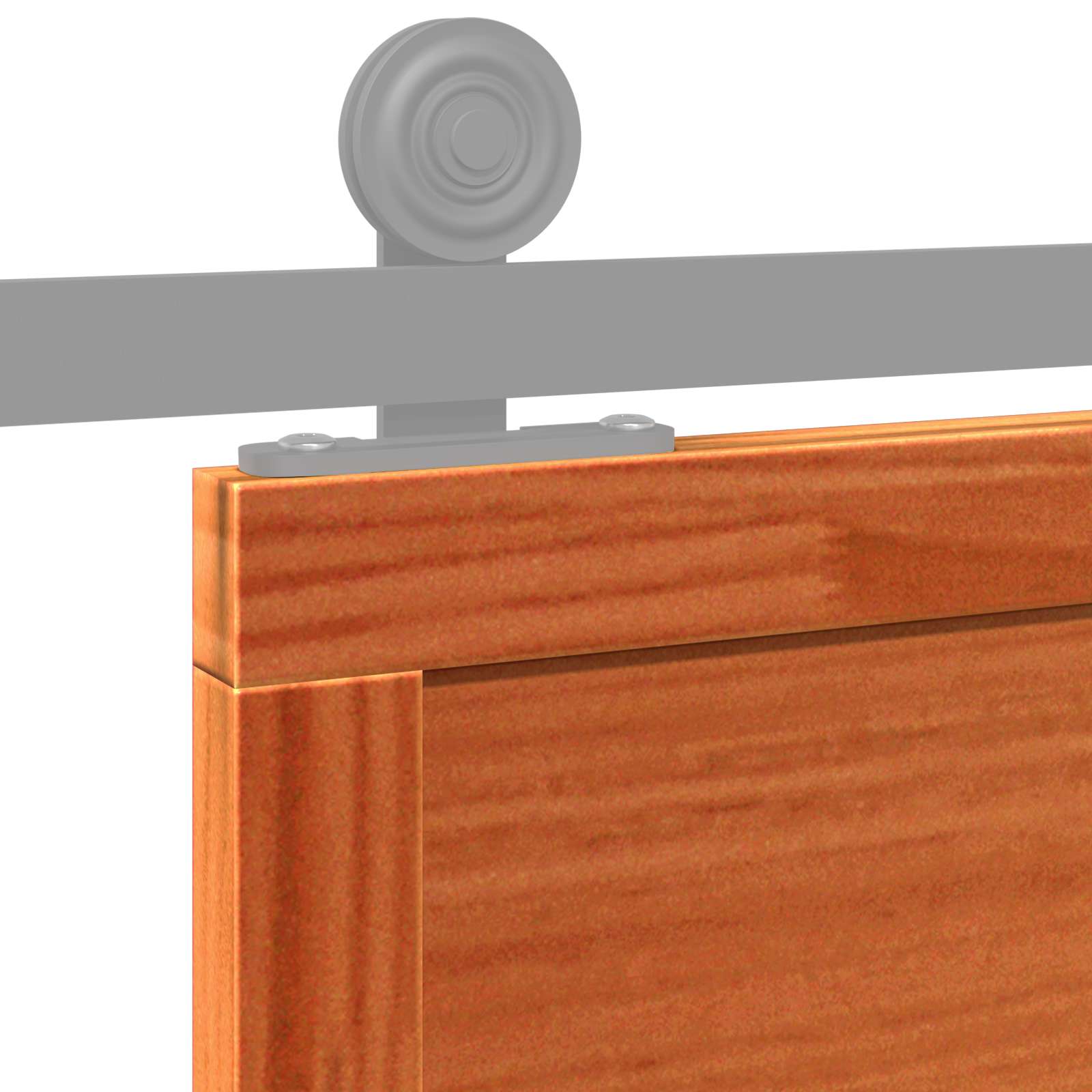 Schuifdeur Wasbruin 100 x 208 cm Massief grenenhout