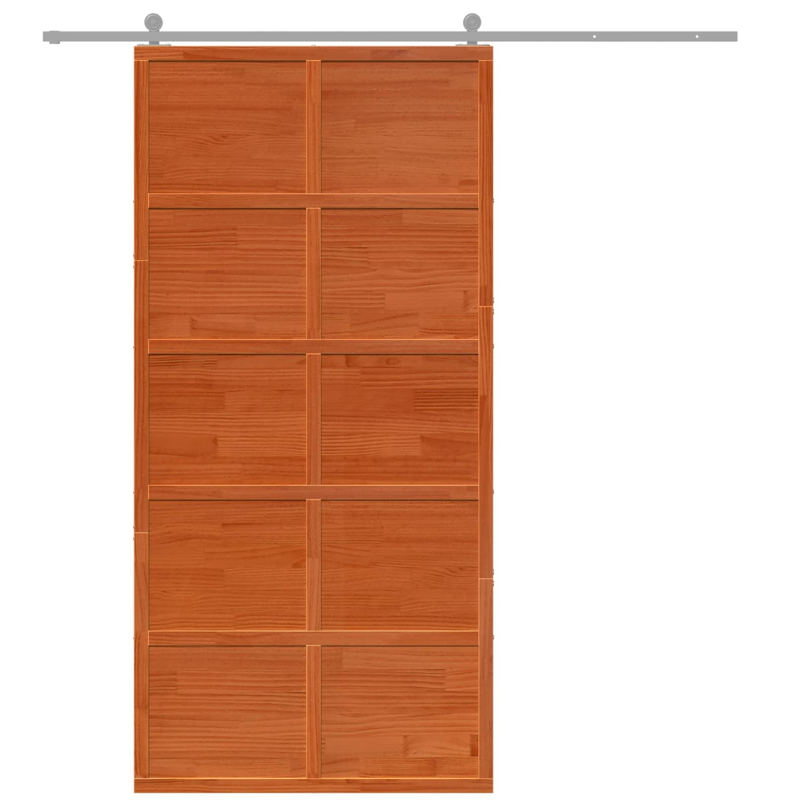 Schuifdeur Wasbruin 100 x 208 cm Massief grenenhout