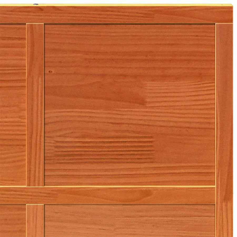 Schuifdeur Wasbruin 90 x 208 cm Massief grenenhout