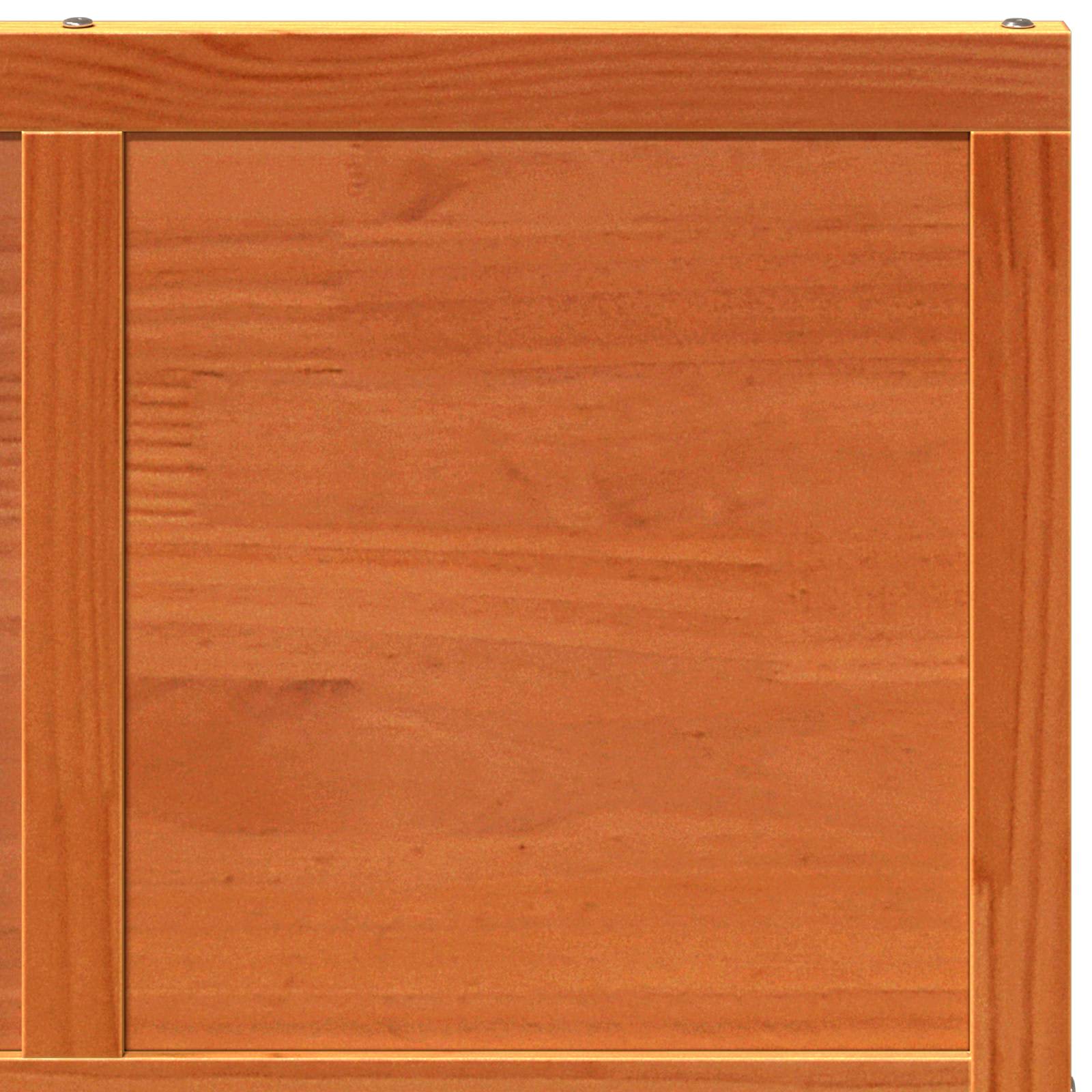Schuifdeur Wasbruin 80 x 208 cm Massief grenenhout
