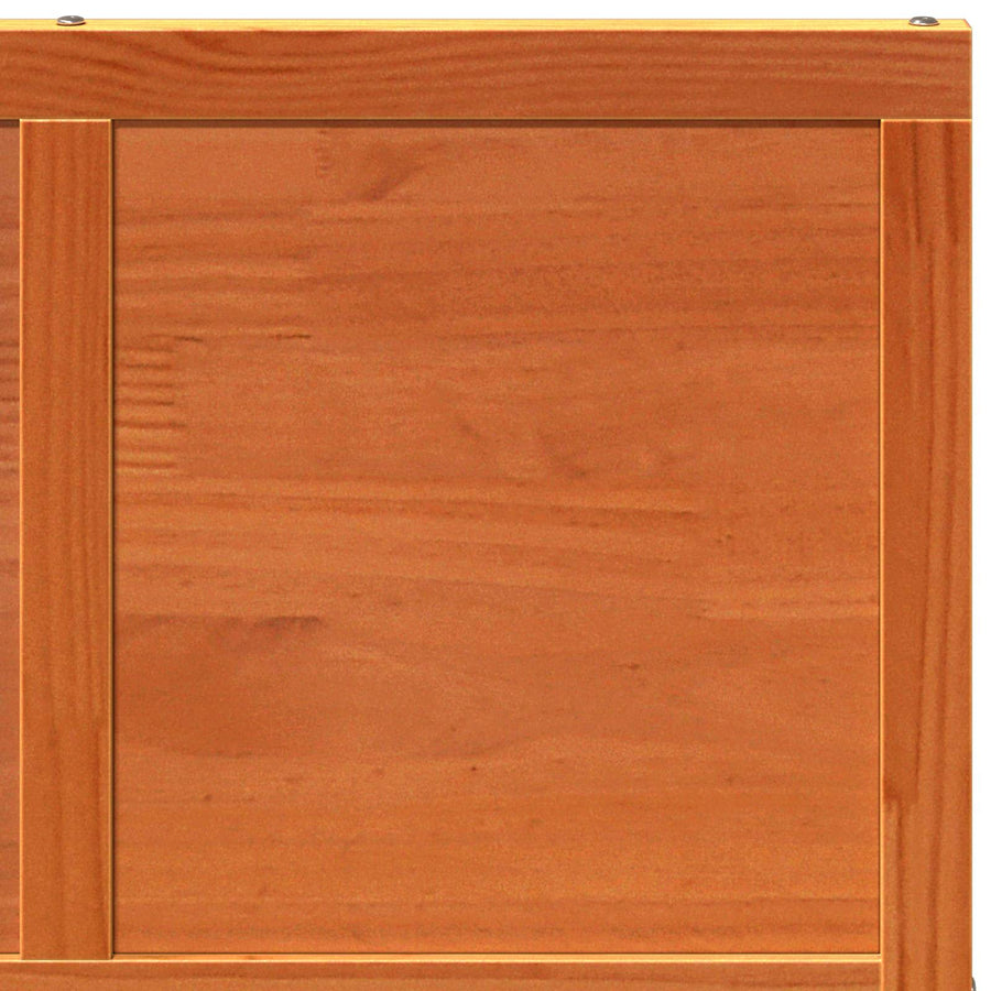 Schuifdeur Wasbruin 80 x 208 cm Massief grenenhout