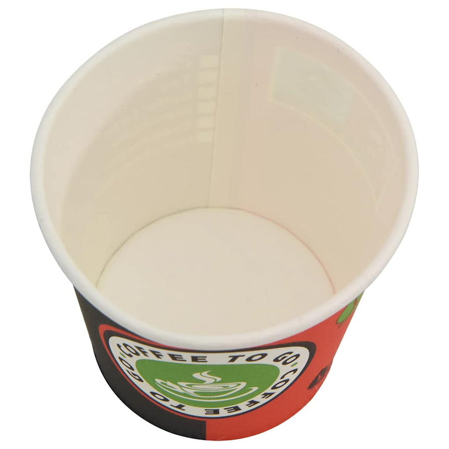 Papieren Koffiekopjes Met Deksel 1000 St 4Oz 120 ml