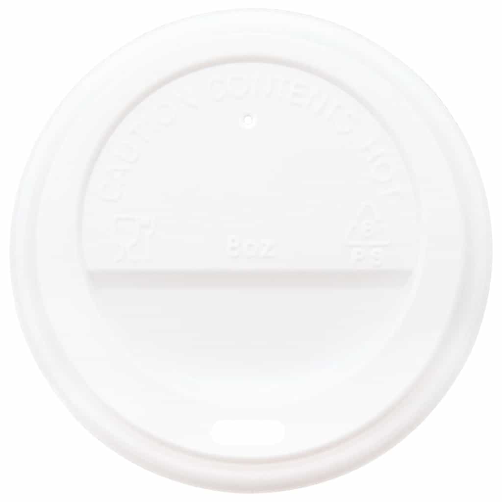 Papieren koffiekopjes met deksel 1000 st 8oz 240 ml
