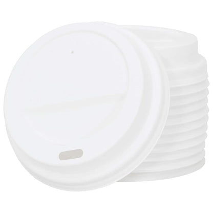 Papieren koffiekopjes met deksel 1000 st 8oz 240 ml