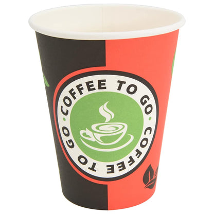 Papieren koffiekopjes met deksel 1000 st 4oz 100 ml