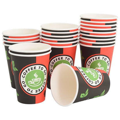 Papieren koffiekopjes met deksel 1000 st 4oz 100 ml