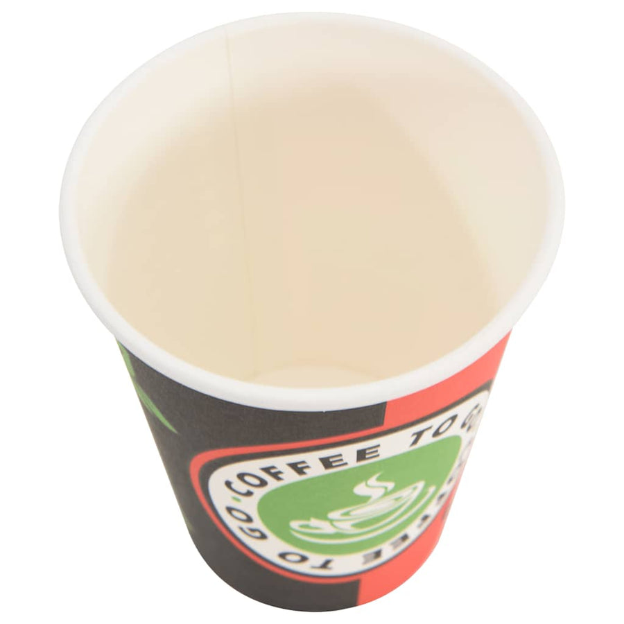 Papieren koffiekopjes met deksel 1000 st 4oz 100 ml