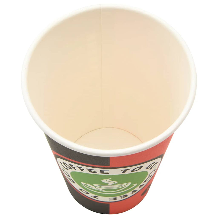 Papieren koffiekopjes met deksel 1000 st 16oz 400 ml