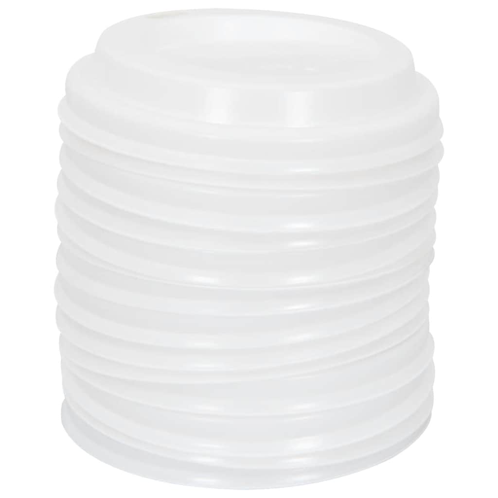Papieren Koffiekopjes Met Deksel 1000 St 4Oz 100 ml