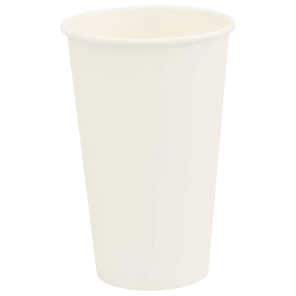 Papieren koffiekopjes met deksel 1000 st 16oz 400 ml