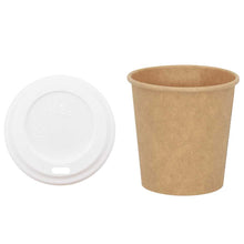 Papieren Koffiekopjes Met Deksel 1000 St 4Oz 100 ml