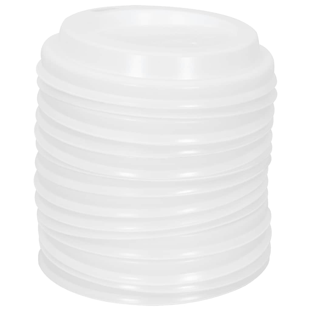 Papieren Koffiekopjes Met Deksel 1000 St 4Oz 100 ml