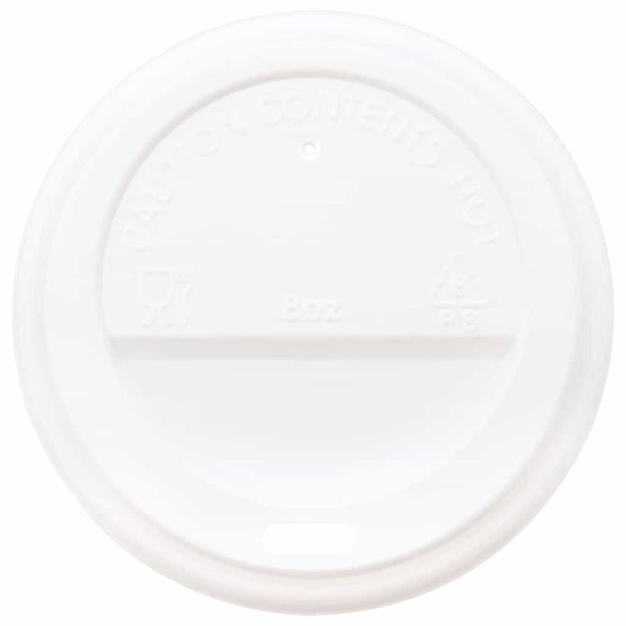 Papieren koffiekopjes met deksel 1000 st 8oz 200 ml
