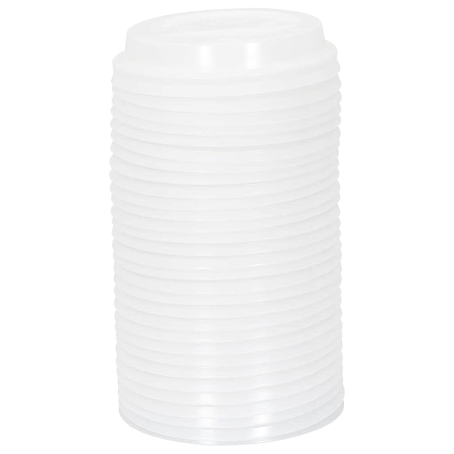 Papieren koffiekopjes met deksel 1000 st 12oz 300 ml
