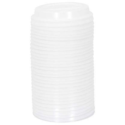 Papieren koffiekopjes met deksel 1000 st 16oz 400 ml