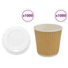 Paper Coffee Cups With Lids 1000 Pcs 4Oz 100 ml