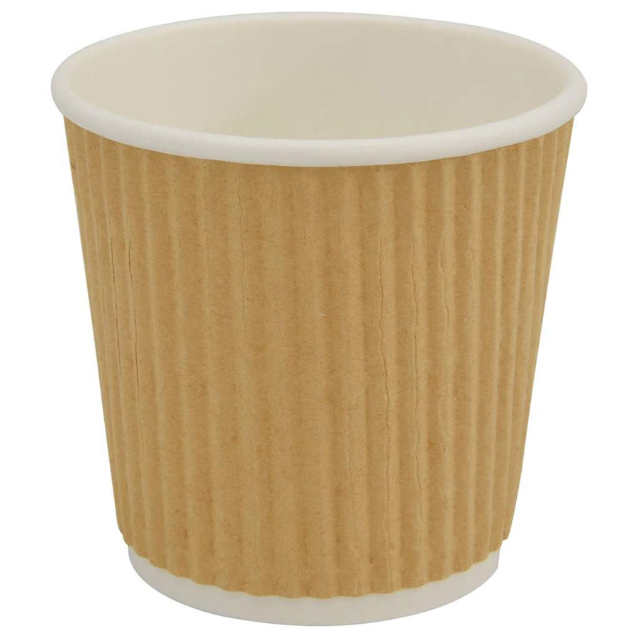 Papieren Koffiekopjes Met Deksel 1000 St 4Oz 100 ml