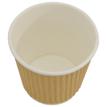 Papieren Koffiekopjes Met Deksel 1000 St 4Oz 100 ml