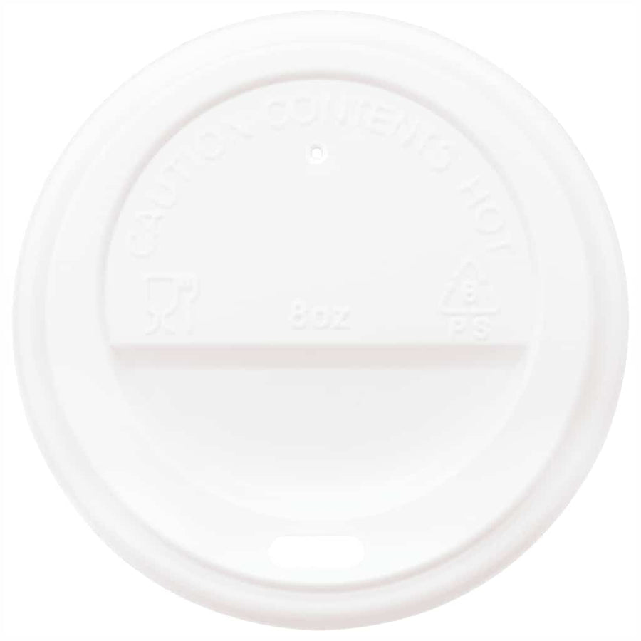 Papieren koffiekopjes met deksel 1000 st 8oz 200 ml