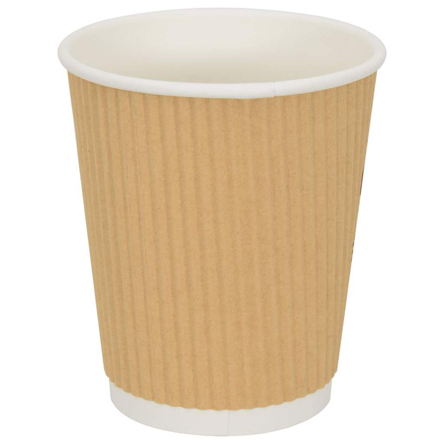 Papieren koffiekopjes met deksel 1000 st 8oz 200 ml