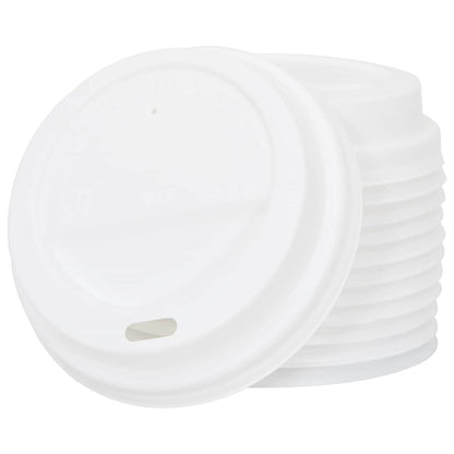 Papieren koffiekopjes met deksel 1000 st 8oz 200 ml