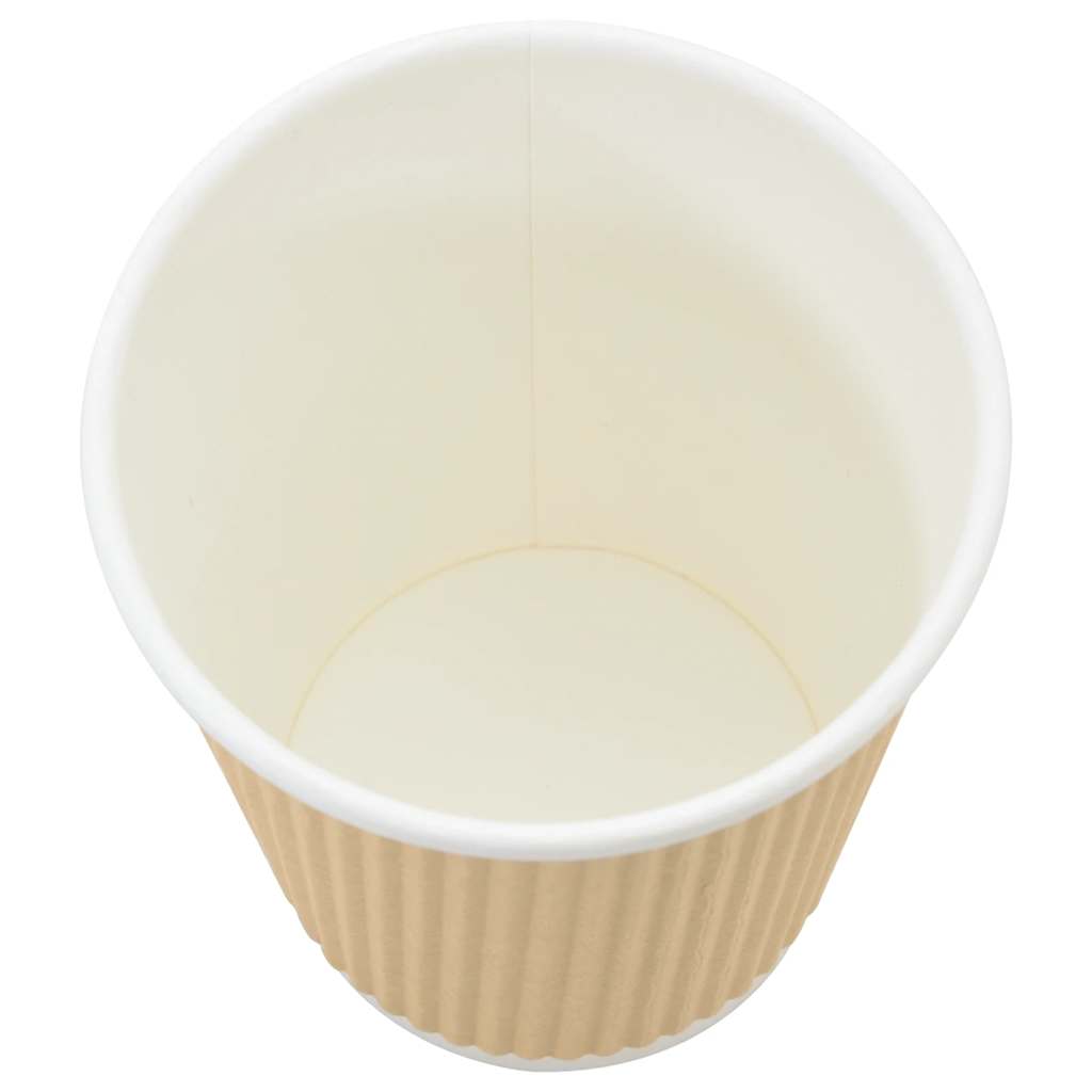 Papieren koffiekopjes met deksel 1000 st 8oz 200 ml